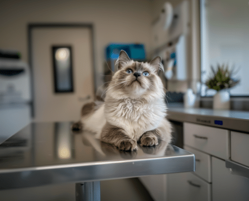 Climbing to Calm: The Power of Treat Ladders in Pet Health Visits